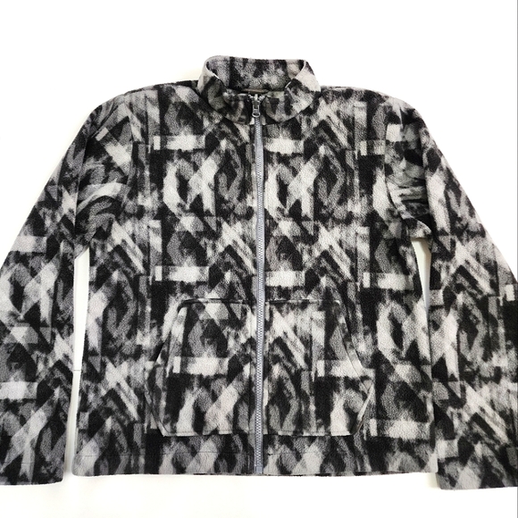 Eddie Bauer Boy,'s Black Zip Front Warm Jacket, Size Larg 14/16 - Picture 1 of 9